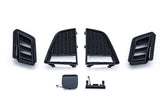 Nissan GTR Nismo T-Spec Black Edition Track Eidtion Premium Pure 2008-2023 (recommened 2017-2024 hood for 2008-2016 cars) with Aftermarket Parts - Facelift Conversion Style Front Bumper Set Polypropylene from CMST Tuning
